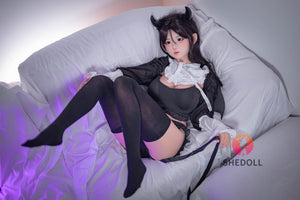 Boneca sexual belle (SHEDOLL 148cm D-kupa #sh109 2.0 silicone)
