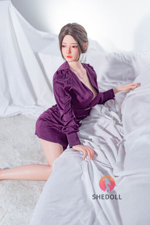 Boneca sexual kaena (SHEDOLL 158cm c-cup #sh119 silicone)