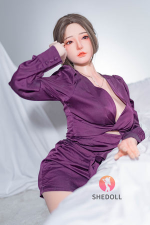 Boneca sexual kaena (SHEDOLL 158cm c-cup #sh119 silicone)