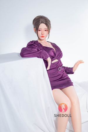 Boneca sexual kaena (SHEDOLL 158cm c-cup #sh119 silicone)