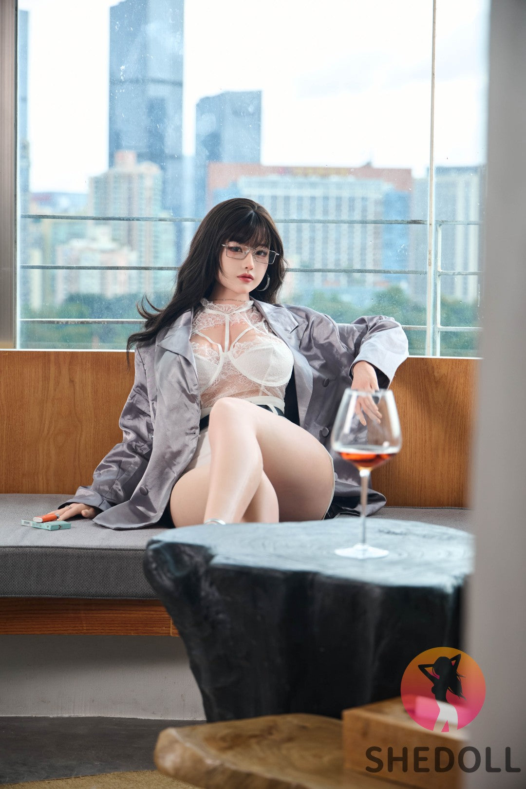 Boneca sexual Starley (SHEDOLL Copo E de 165 cm #SH127 2.0 Silicone)