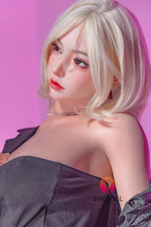 Boneca sexual beryl (SHEDOLL 168cm D-Cup #sh128 2.0 silicone)