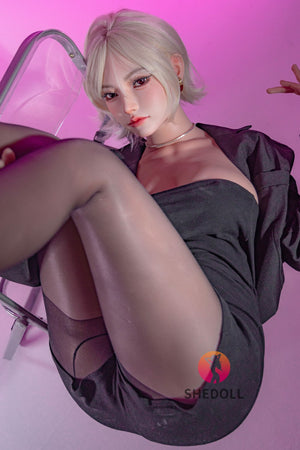 Boneca sexual beryl (SHEDOLL 168cm D-Cup #sh128 2.0 silicone)