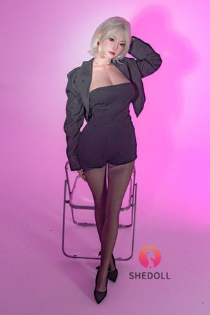 Boneca sexual beryl (SHEDOLL 168cm D-Cup #sh128 2.0 silicone)