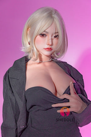 Boneca sexual beryl (SHEDOLL 168cm D-Cup #sh128 2.0 silicone)