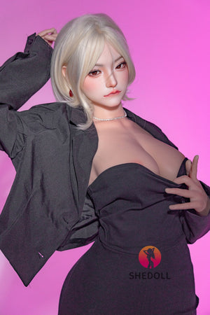 Boneca sexual beryl (SHEDOLL 168cm D-Cup #sh128 2.0 silicone)