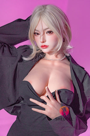 Boneca sexual beryl (SHEDOLL 168cm D-Cup #sh128 2.0 silicone)