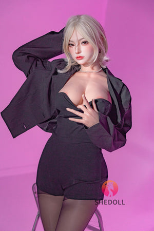 Boneca sexual beryl (SHEDOLL 168cm D-Cup #sh128 2.0 silicone)