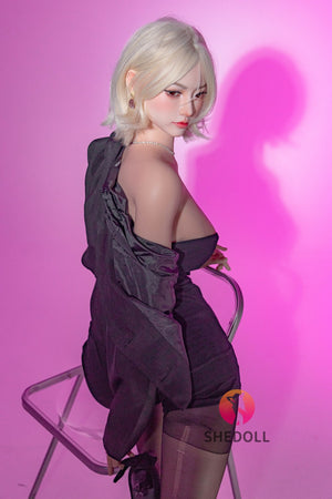 Boneca sexual beryl (SHEDOLL 168cm D-Cup #sh128 2.0 silicone)