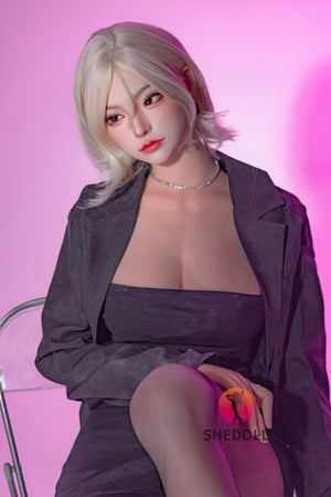 Boneca sexual beryl (SHEDOLL 168cm D-Cup #sh128 2.0 silicone)