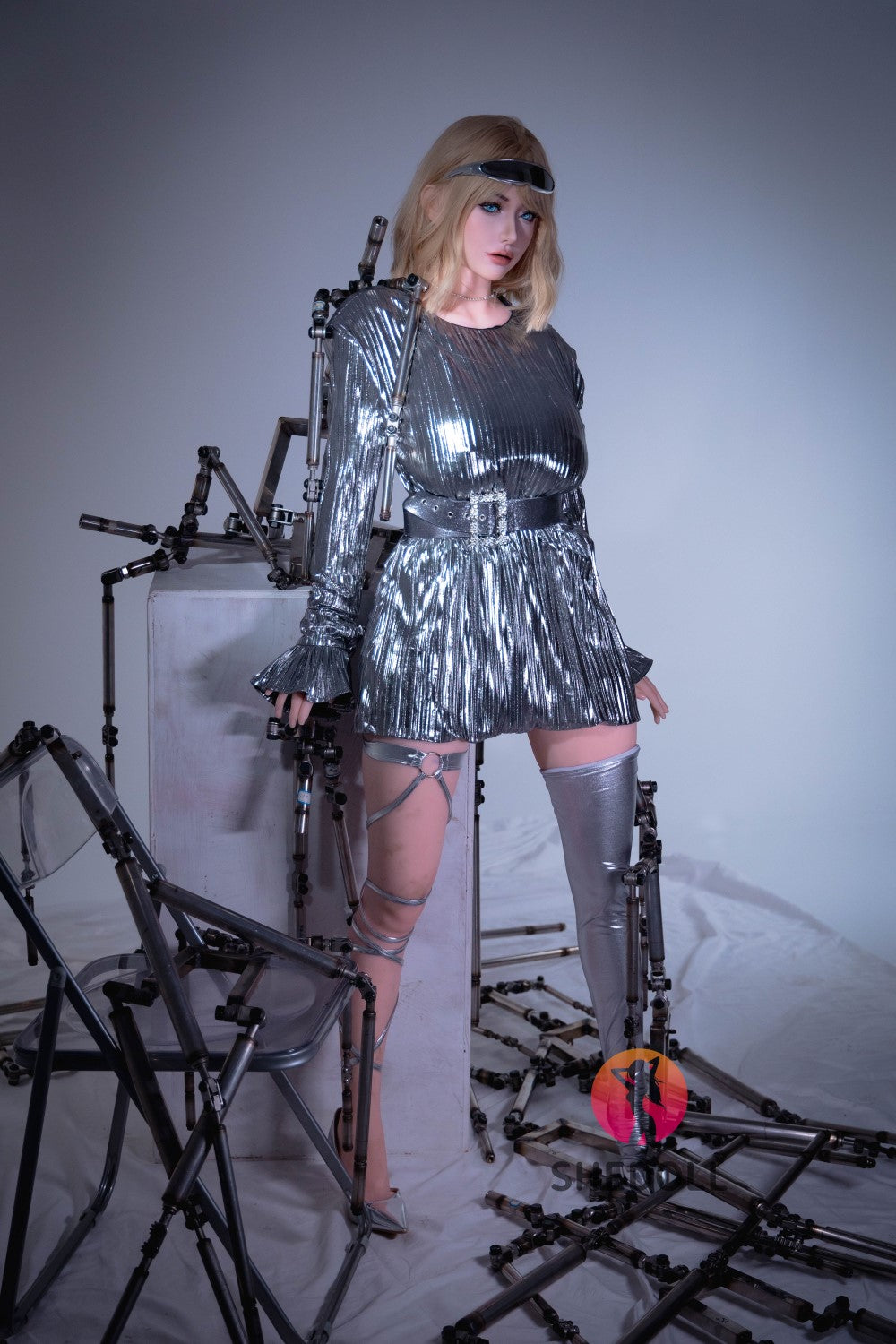 Boneca Sexual Tasha (SHEDOLL Copo H de 163 cm #SH129 2.0 TPE+Silicone)