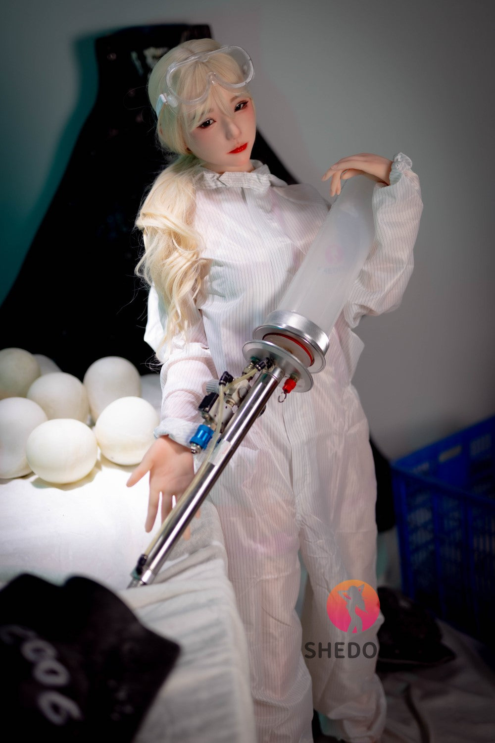 charlene muñeca sexual (SHEDOLL Copa C de 158 cm #SH130 2.0 TPE+silicona)