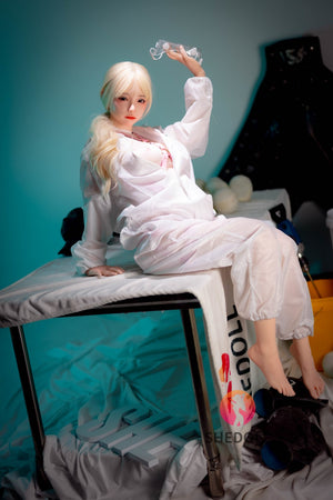 Boneca sexual de Charlene (SHEDOLL 158cm c-cup #sh130 2.0 tpe+silicone)
