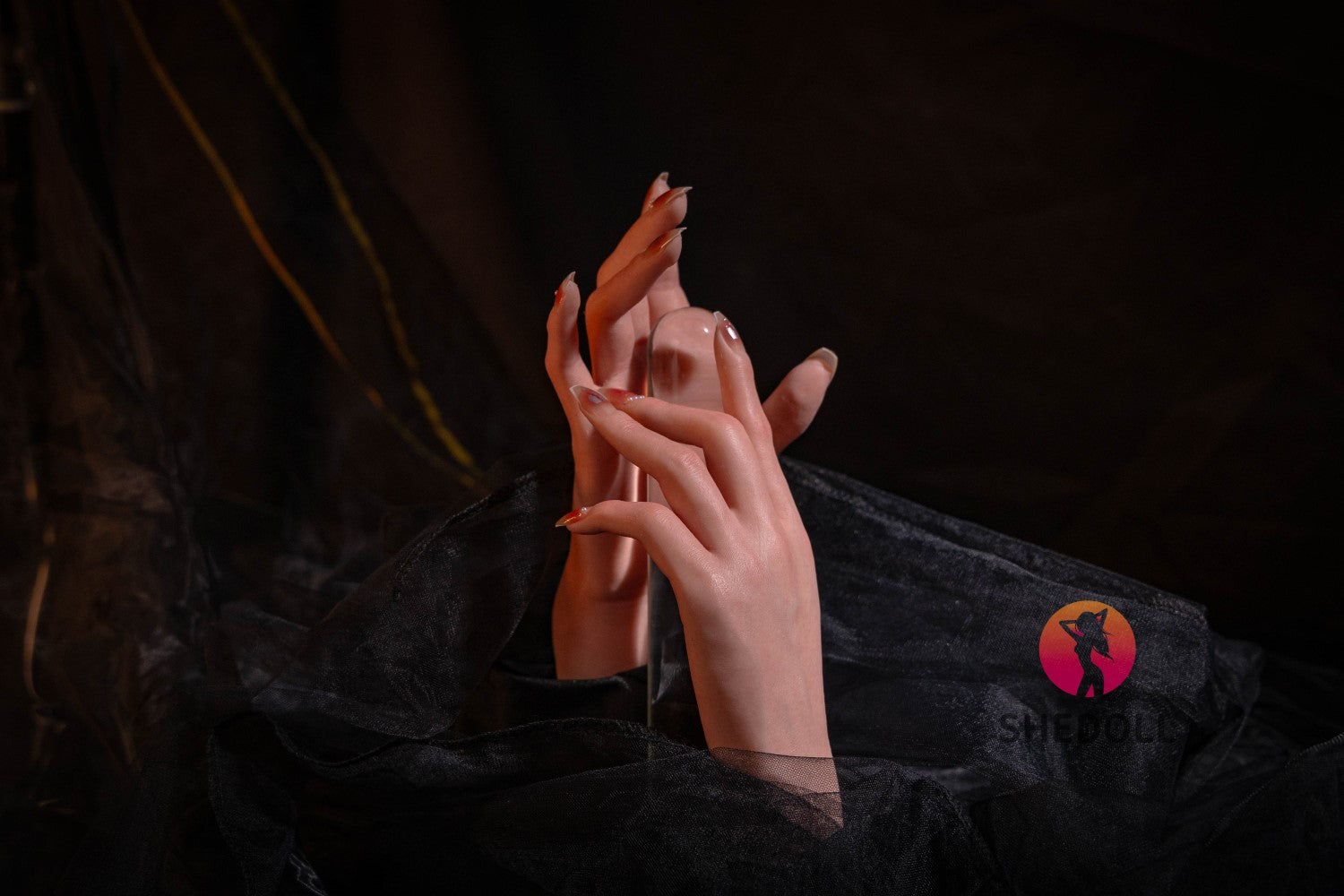 Mãos e pés (SHEDOLL silicone)
