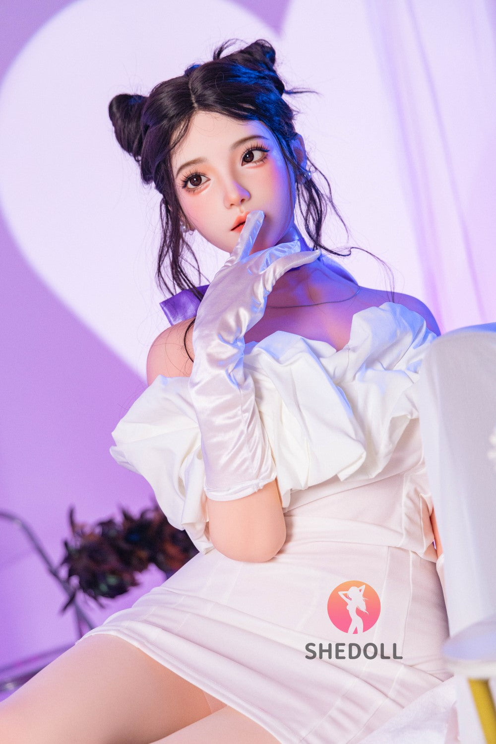 Rosa muñeca sexual (SHEDOLL Copa D de 168 cm #SH138 2.0 TPE+silicona)