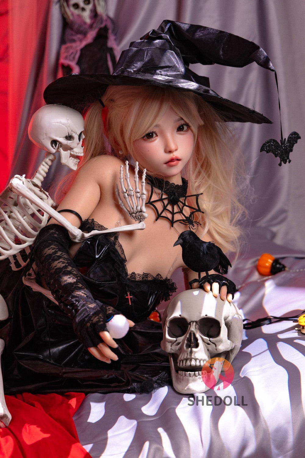 Boneca sexual de doces (SHEDOLL 148cm D-kupa #sh148 2.0 silicone)