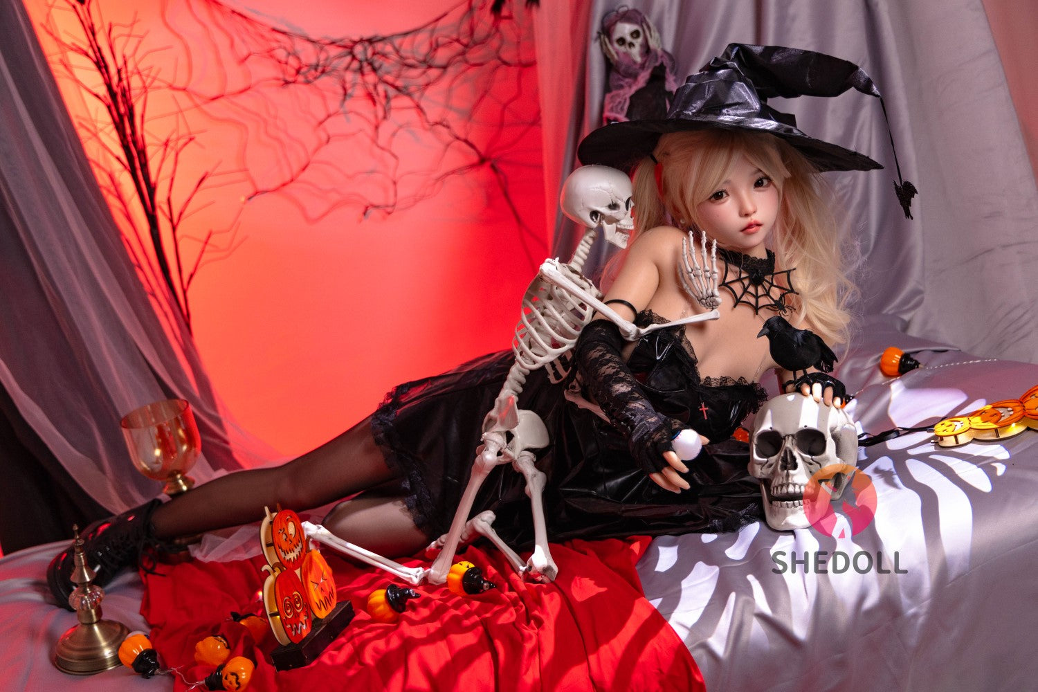 Boneca Sexual Doce (SHEDOLL Copo D de 148 cm #SH148 2.0 Silicone)