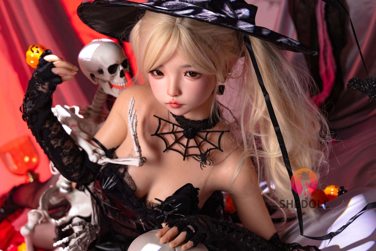 Boneca sexual de doces (SHEDOLL 148cm D-kupa #sh148 2.0 silicone)