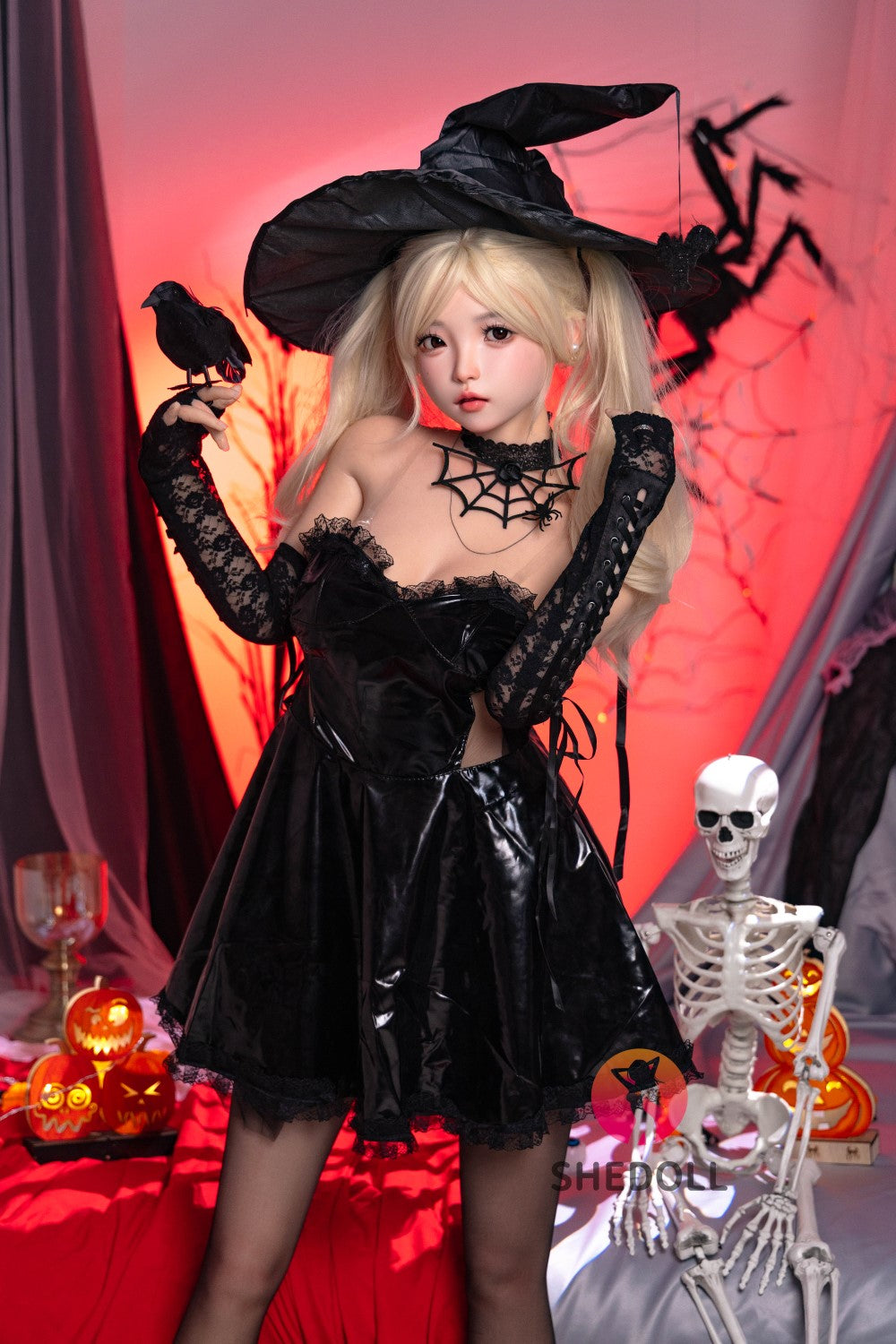 Boneca sexual de doces (SHEDOLL 148cm D-kupa #sh148 2.0 silicone)