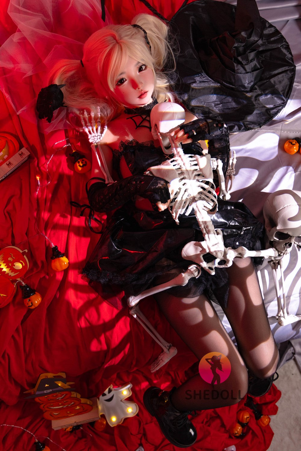 Boneca sexual de doces (SHEDOLL 148cm D-kupa #sh148 2.0 silicone)