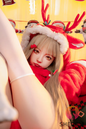 Boneca sexual roy (SHEDOLL 145cm G-Cup #sh148 2.0 tpe+silicone)