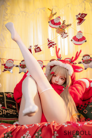 Boneca sexual roy (SHEDOLL 145cm G-Cup #sh148 2.0 tpe+silicone)