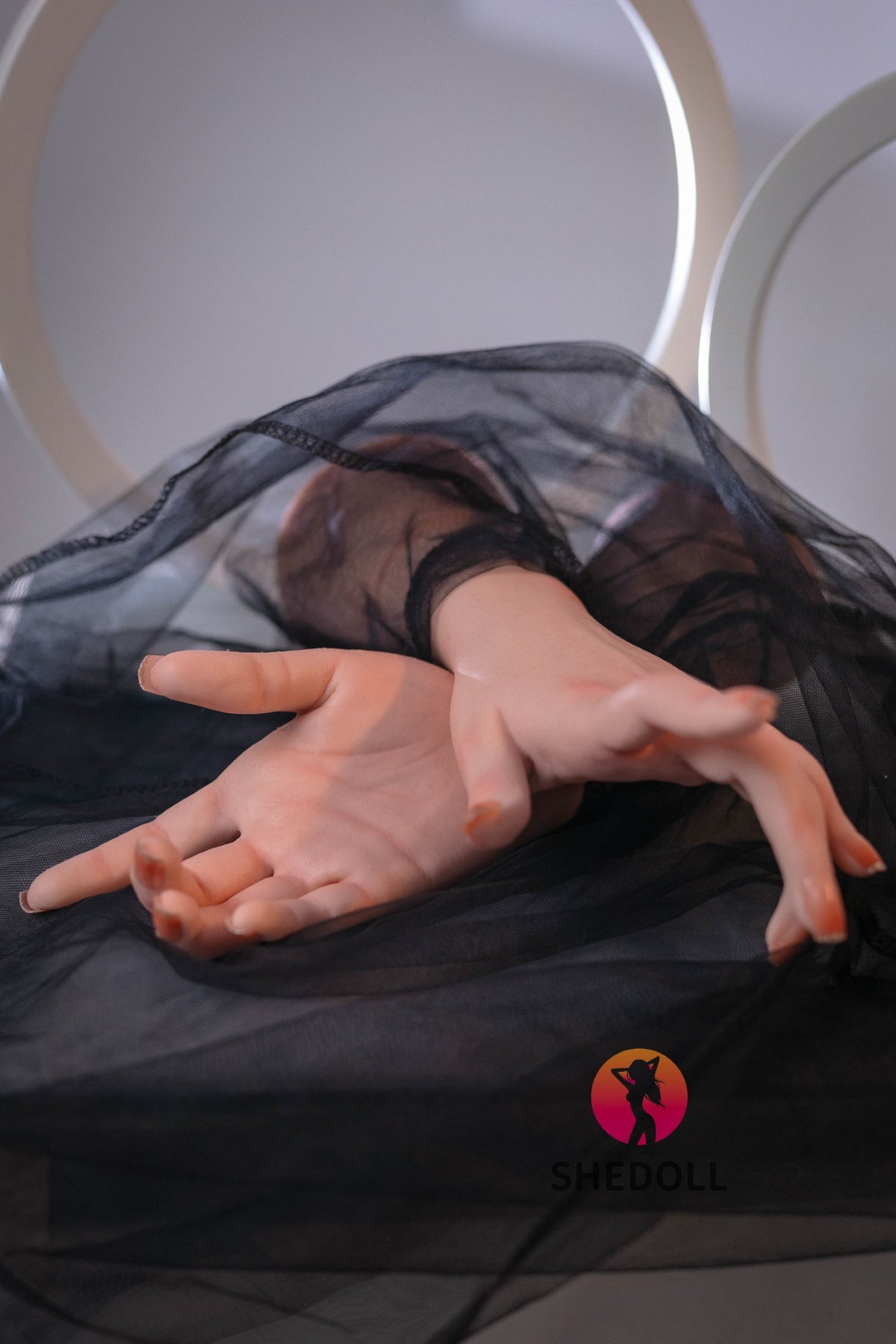 Mãos e pés (SHEDOLL silicone)