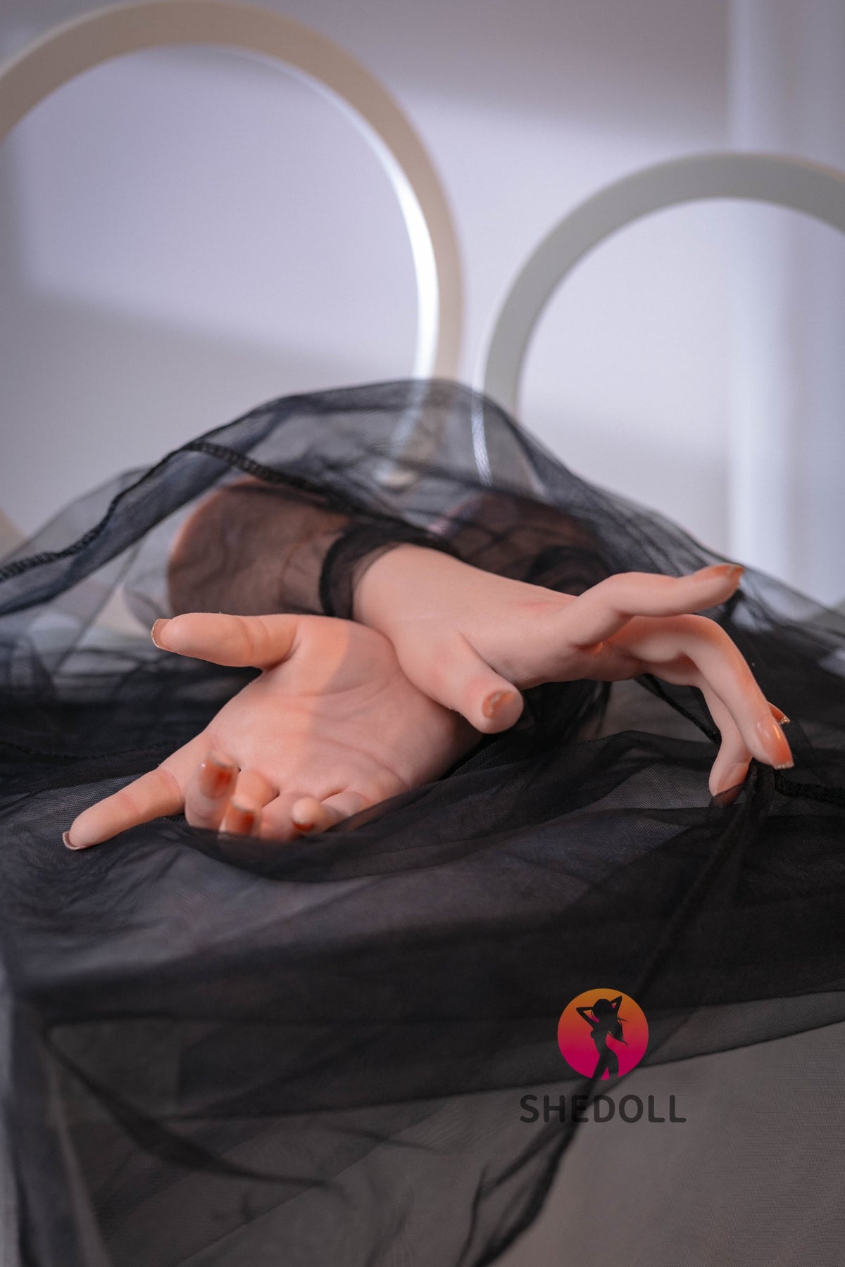 Mãos e pés (SHEDOLL silicone)