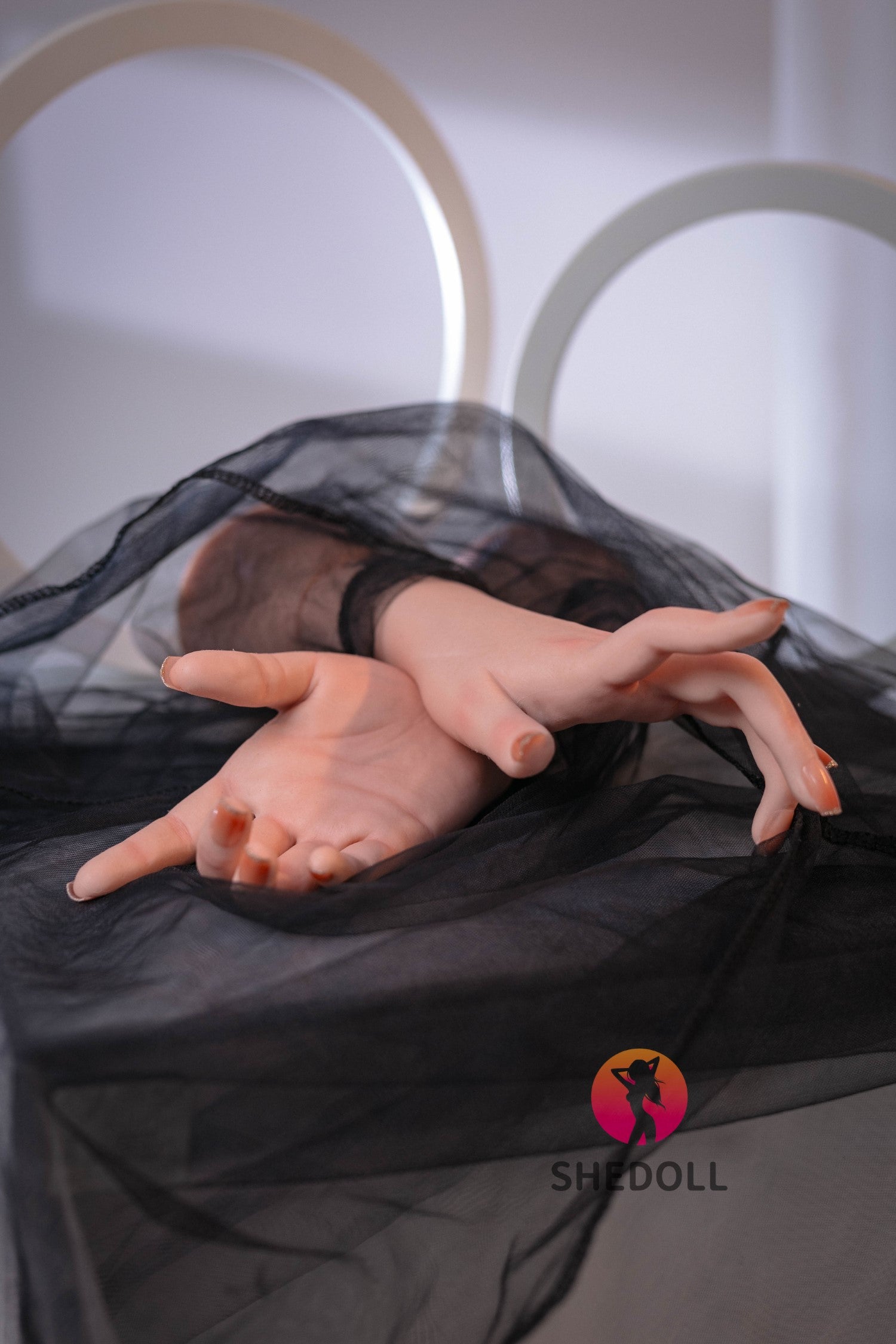 Mãos e pés (SHEDOLL silicone)