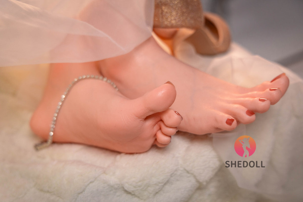 Mãos e pés (SHEDOLL silicone)