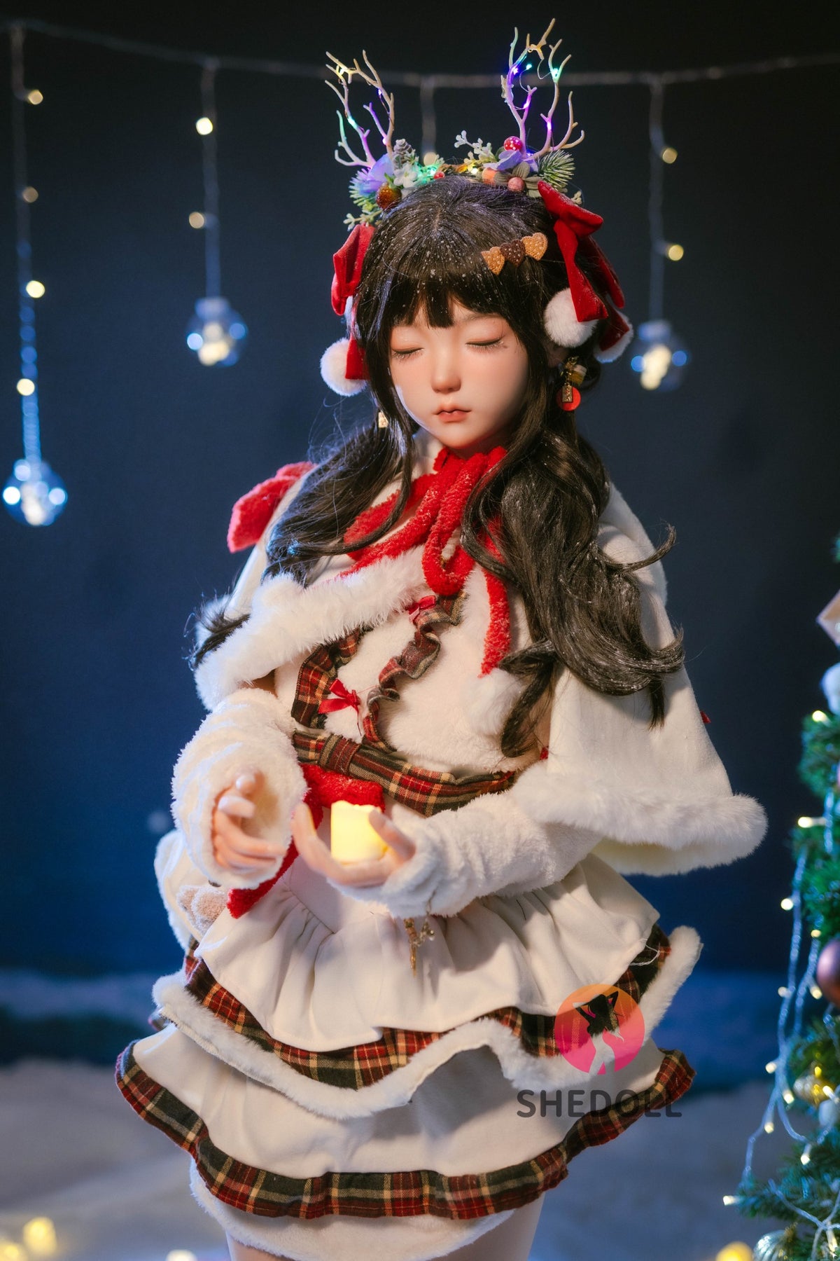 Bella durmiente muñeca sexual (SHEDOLL 148 cm D-Cup #SH153 Silicona)