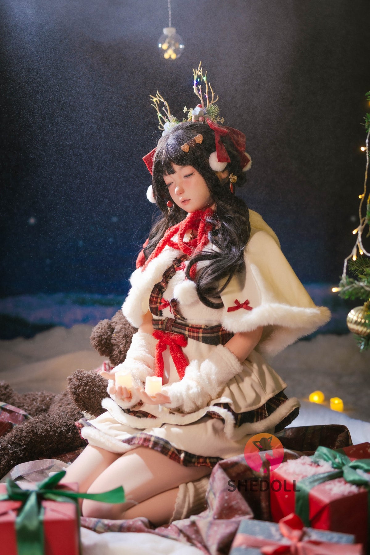 Bella durmiente muñeca sexual (SHEDOLL 148 cm D-Cup #SH153 Silicona)