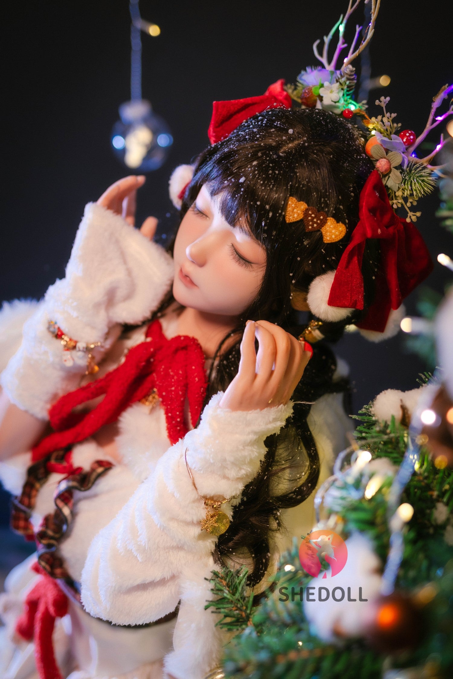 Bella durmiente muñeca sexual (SHEDOLL 148 cm D-Cup #SH153 Silicona)