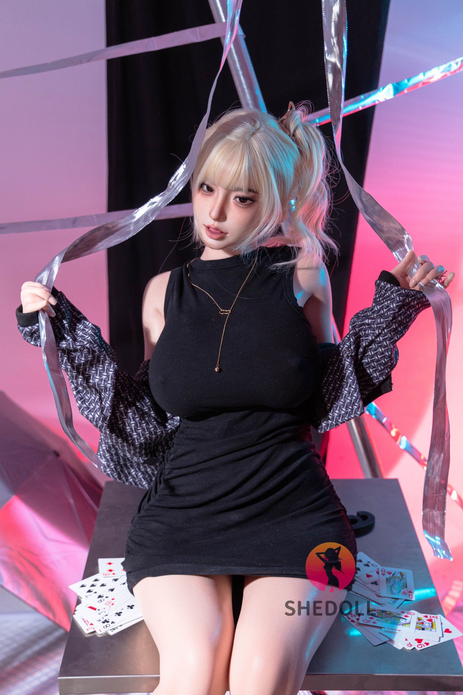 Boneca sexual beryl (SHEDOLL 163cm H-kupa #sh154 silicone)