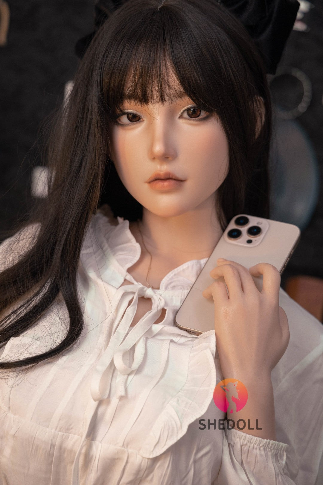 Boneca sexual vesper (SHEDOLL 158cm c-cup #sh155 silicone)