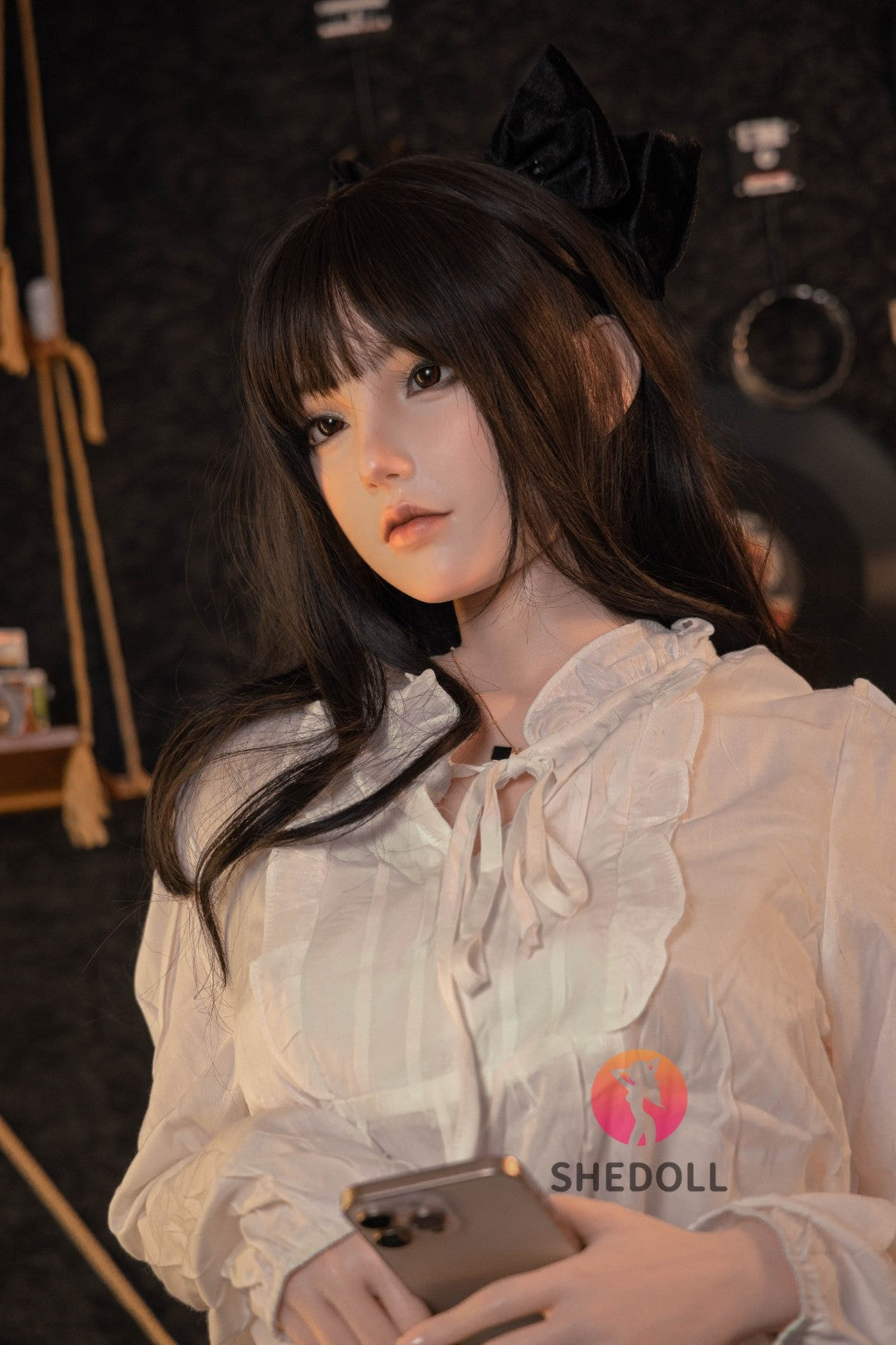 Boneca sexual vesper (SHEDOLL 158cm c-cup #sh155 silicone)