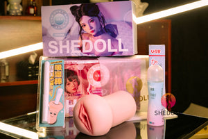 Masturbador realista (SHEDOLL #Sh160 silicone & tpe)