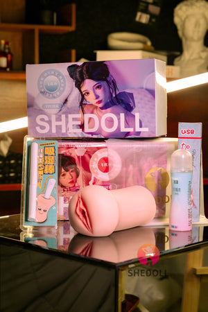 Masturbador realista (SHEDOLL #Sh160 silicone & tpe)