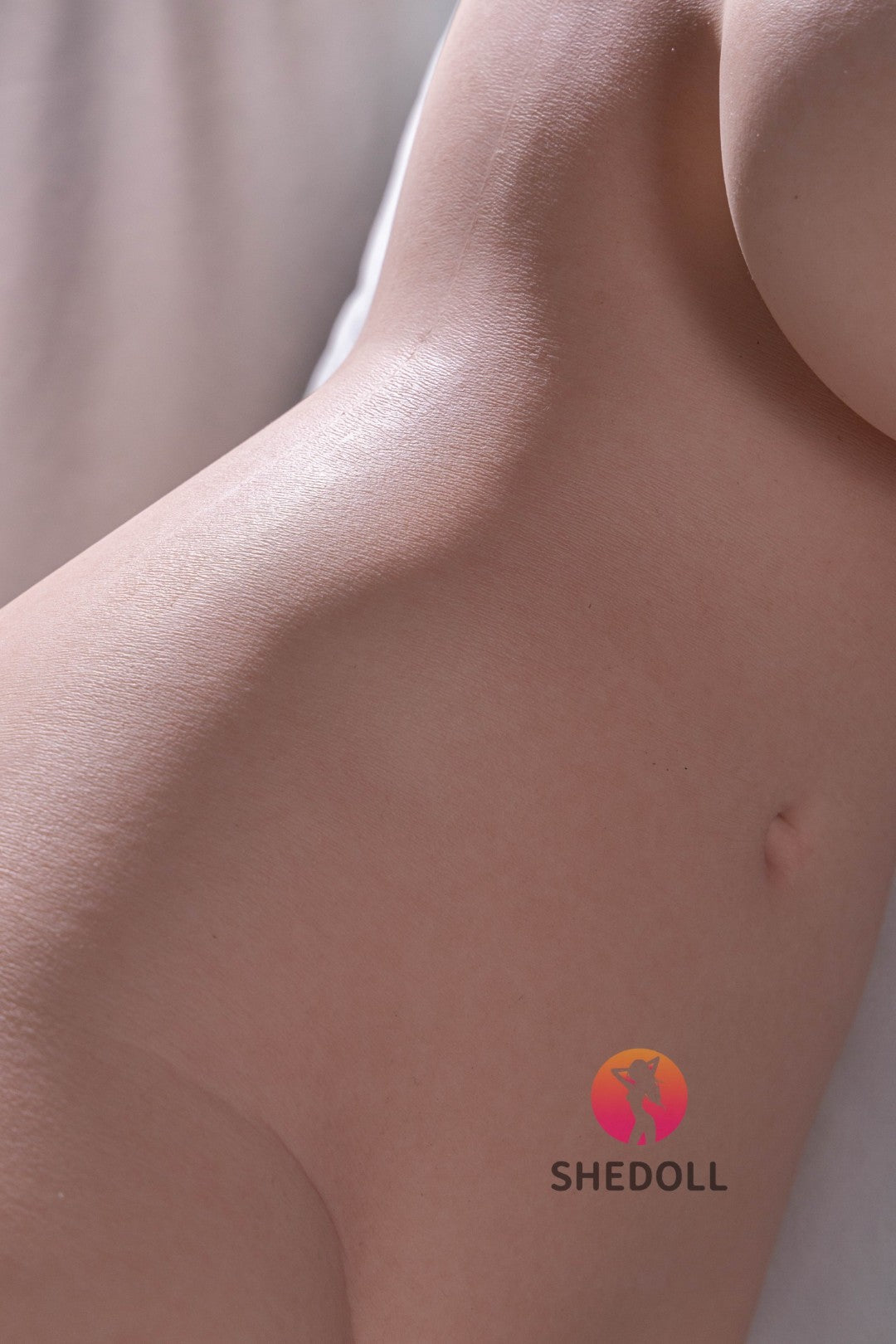 Torso muñeca sexual (SHEDOLL 70cm D-CUP #SH163 Silicona)