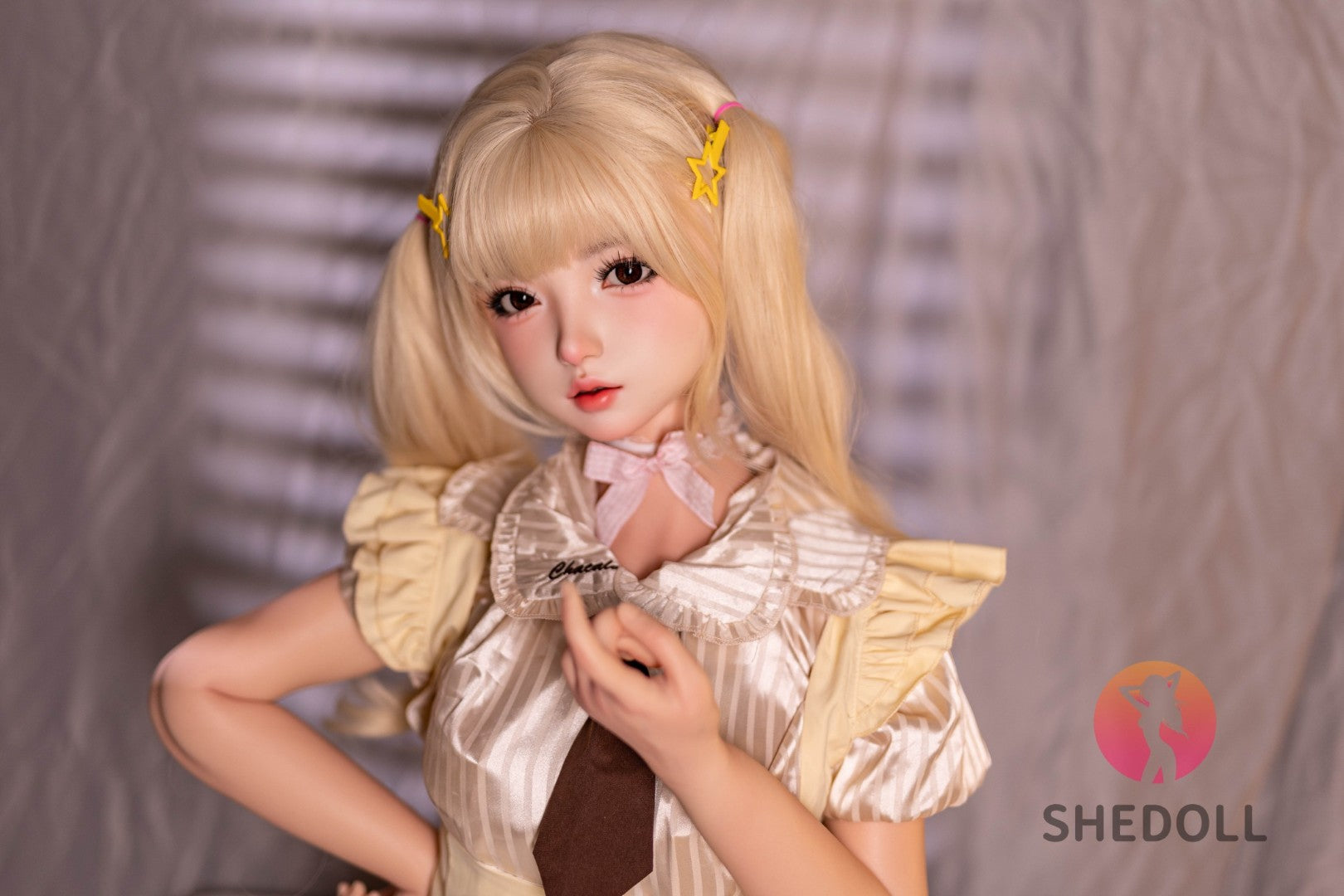 Ceca muñeca sexual (SHEDOLL 148 cm D-CUP #SH165 2.0 Silicona)
