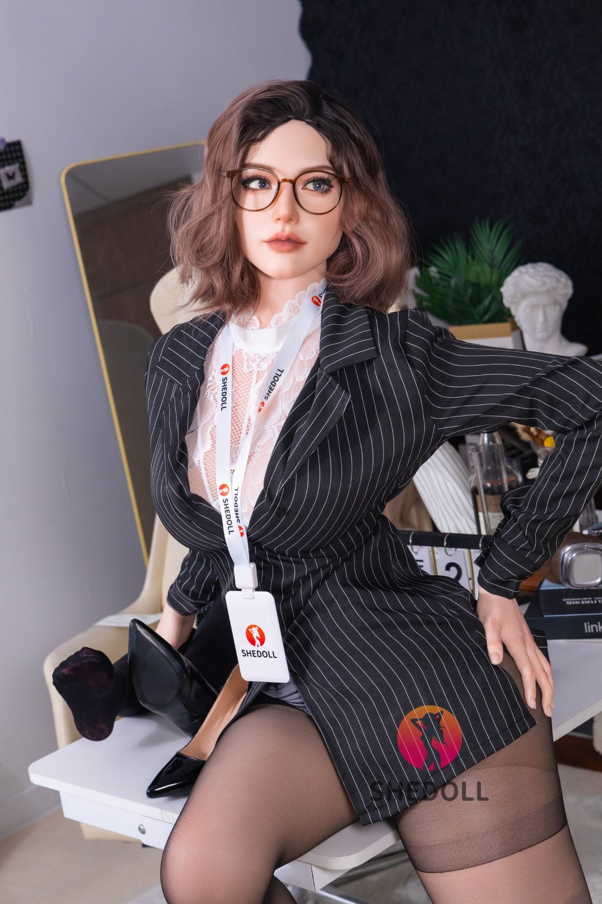 Boneca Sexual Falante (SHEDOLL Copo E de 170cm #SH172 Silicone)