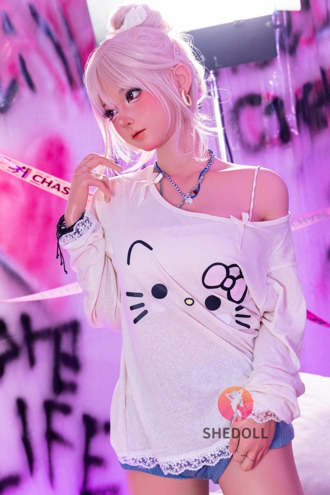 tania muñeca sexual (SHEDOLL 158 cm Copa C #SH184 2.0 Silicona)