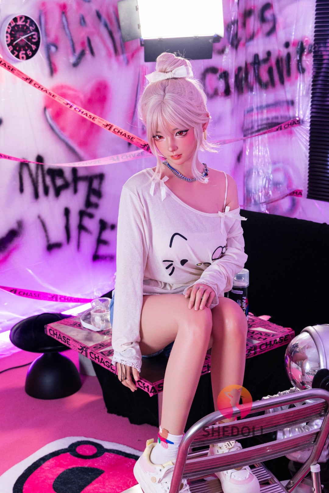 tania muñeca sexual (SHEDOLL 158 cm Copa C #SH184 2.0 Silicona)