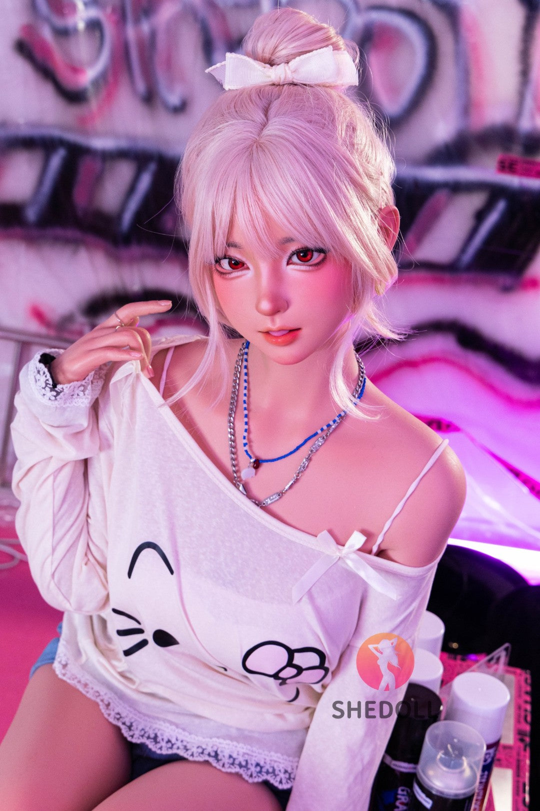 tania muñeca sexual (SHEDOLL 158 cm Copa C #SH184 2.0 Silicona)