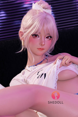 Boneca sexual de Tanya (SHEDOLL 158cm c-cup #sh184 2.0 silicone)
