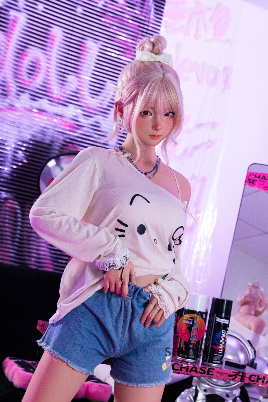 tania muñeca sexual (SHEDOLL 158 cm Copa C #SH184 2.0 Silicona)