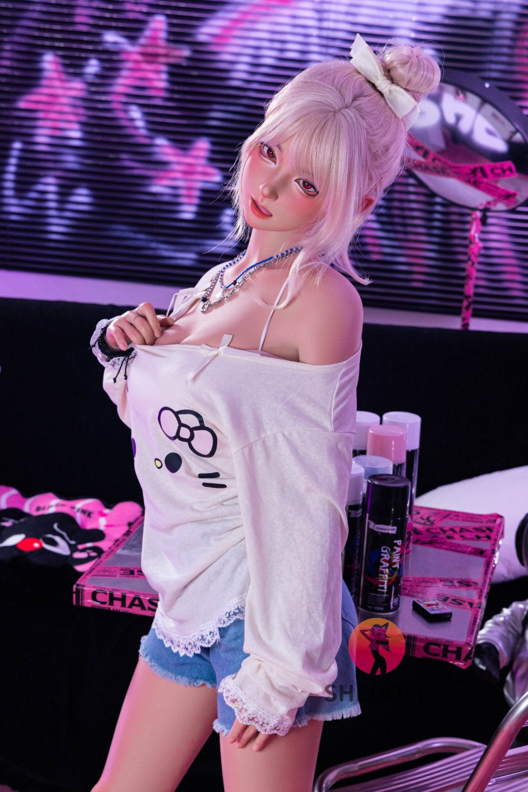 tania muñeca sexual (SHEDOLL 158 cm Copa C #SH184 2.0 Silicona)