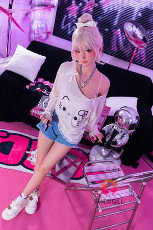 Boneca sexual de Tanya (SHEDOLL 158cm c-cup #sh184 2.0 silicone)