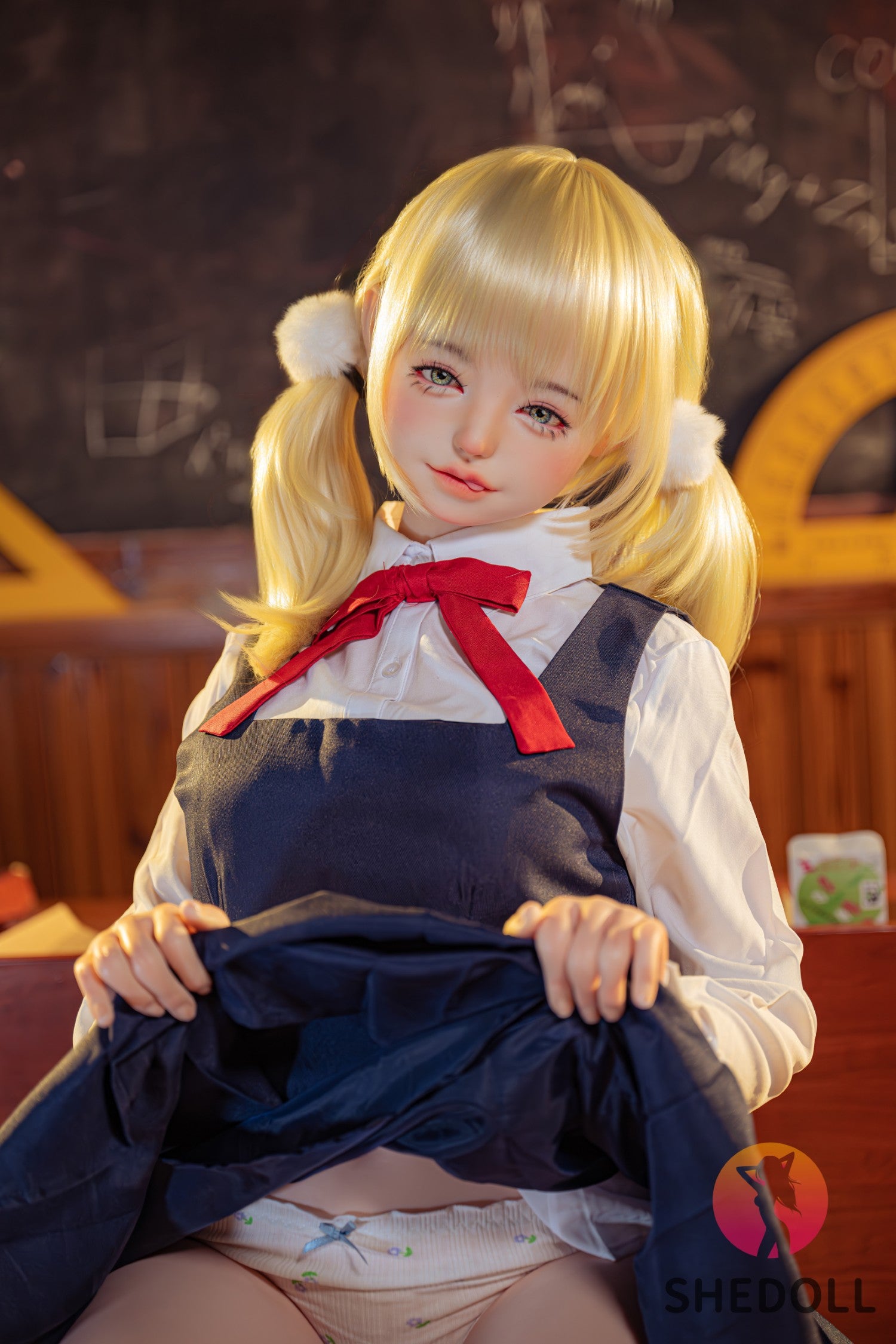 Boneca sexual da interface do ui shigure (SHEDOLL 150cm B-Cup #sh188 2.0 silicone)