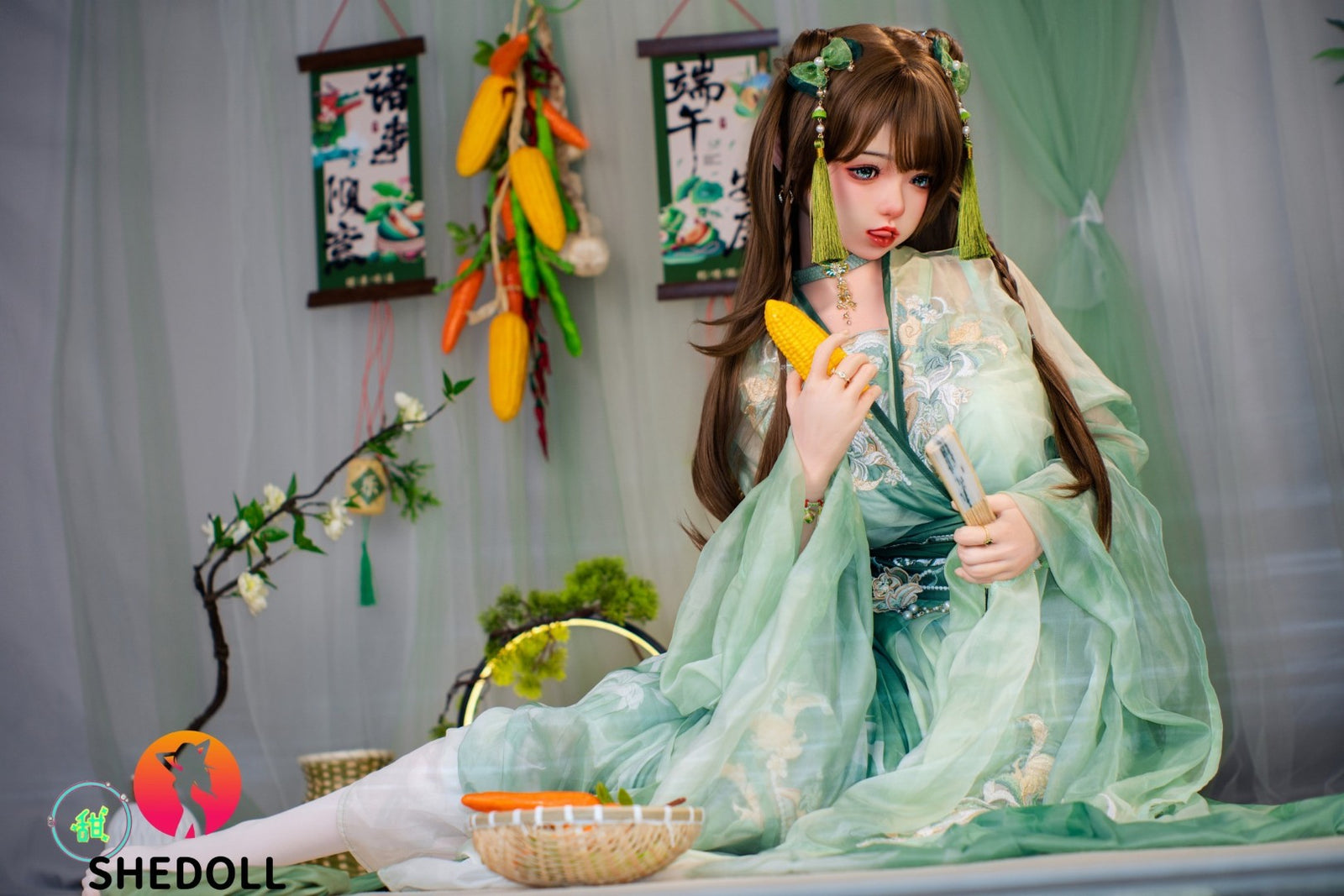 Boneca sexual Aileen (SHEDOLL Copo E de 156 cm #SH191 2.0 Silicone)